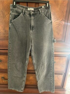 Garage Gray Washed Denim Jeans-size 5